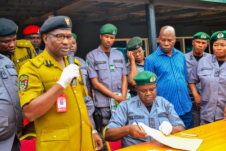 OGUN 1 AREA COMMAND SEIZES ITEMS WORTH OVER ₦1.4 BILLION, PUTS SMUGGLERS ON TIGHT ROPE