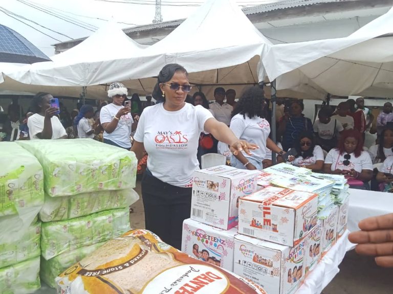 MAY YUL-EDOCHIE EXHIBITS CHARITY AT BIRTHDAY