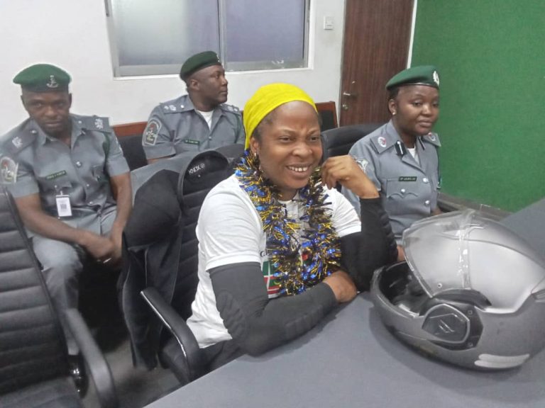 APAPA COMMAND WELCOMES AC OGBORU BACK FROM 72 DAY BIKE RIDE