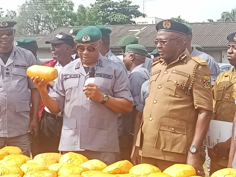 Comptroller Aliyu Mourns with  Family of Fallen Officer