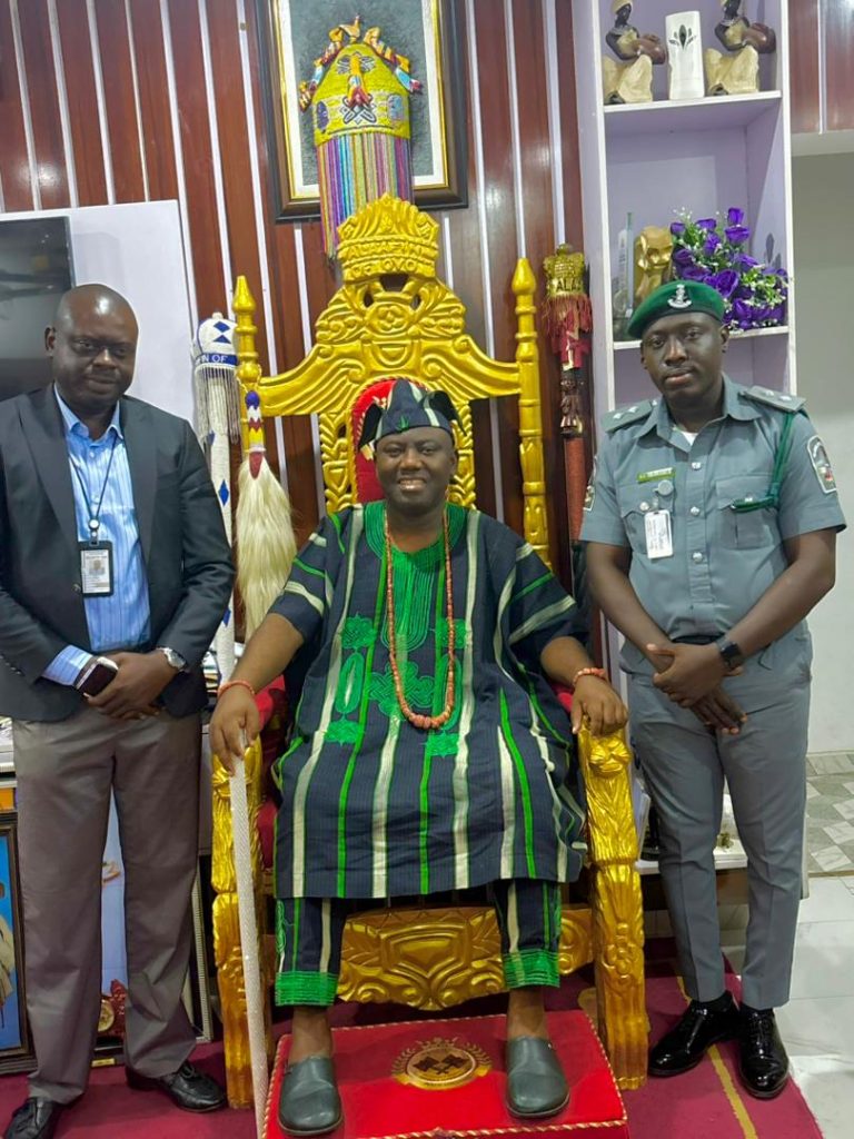 DC ADEWOLE SEEKS ENHANCED REVENUE, VISITS BATN, ALSO PAYS HOMAGE TO ALAAFIN