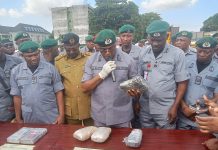 FOU ‘A’ THWARTS 473 SMUGGLING ATTEMPTS, SEIZES 1,540KG OF LOUD, 6.1KG OF COCAINE, 8,794 BAGS OF RICE, OTHERS WORTH OVER ₦5.5 BILLION